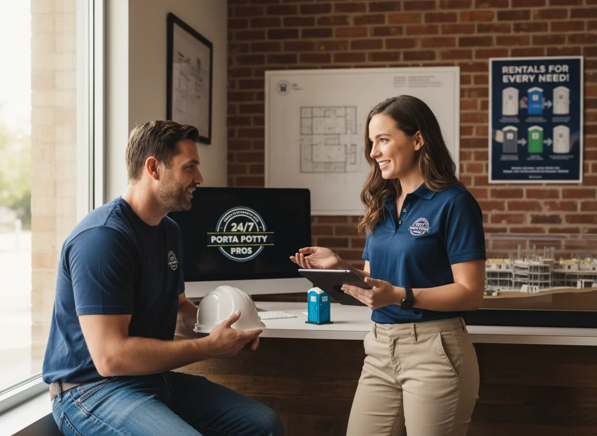 Flushing Toilet Rental Options in Woodland, IL